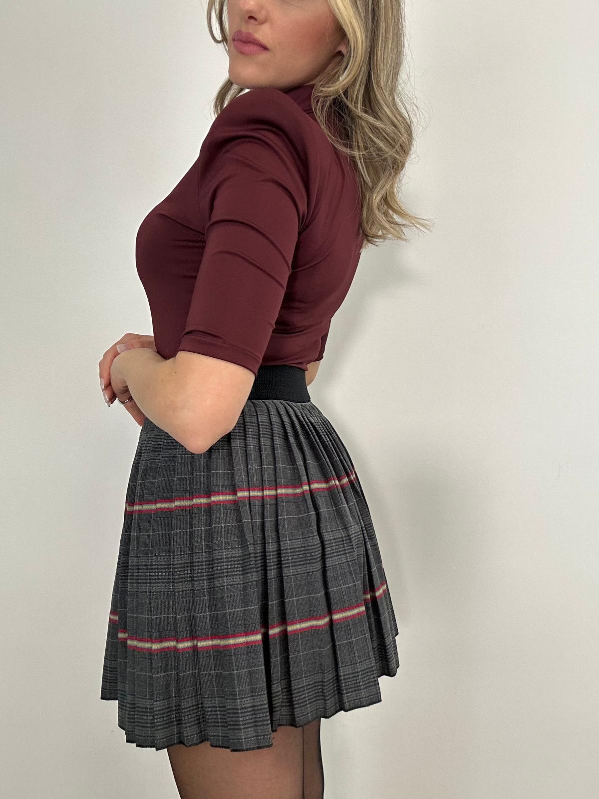 Body 11897 con spalline - Bordeaux