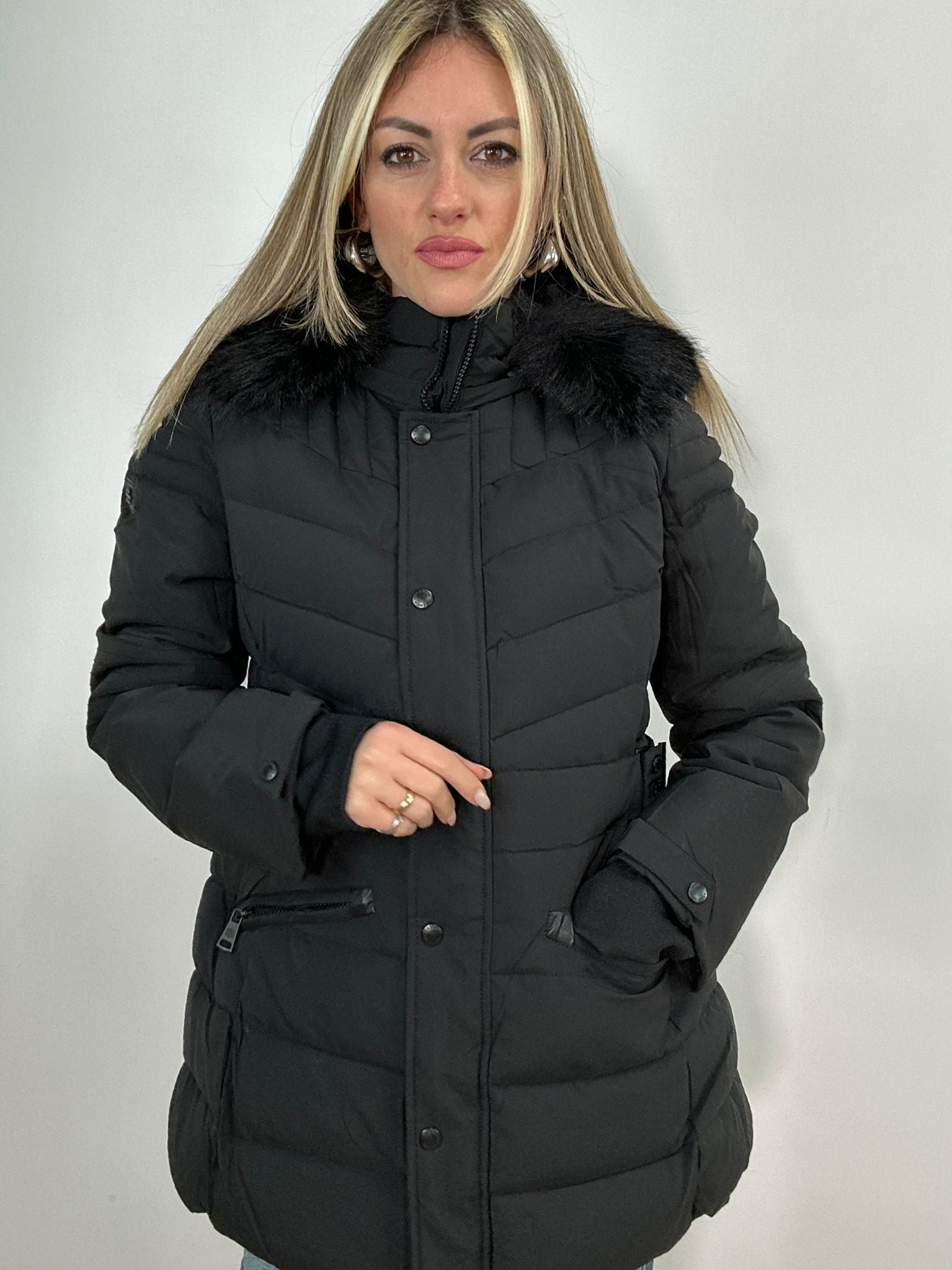 Lily Daunenjacke - Schwarz