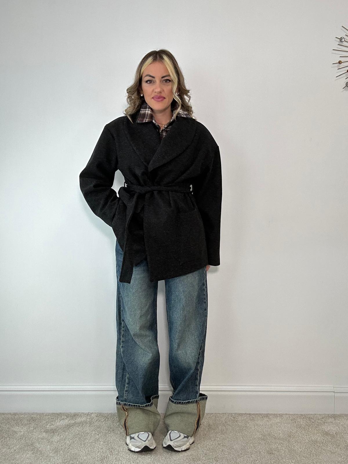 Cappotto M11146 - Grigio Scuro