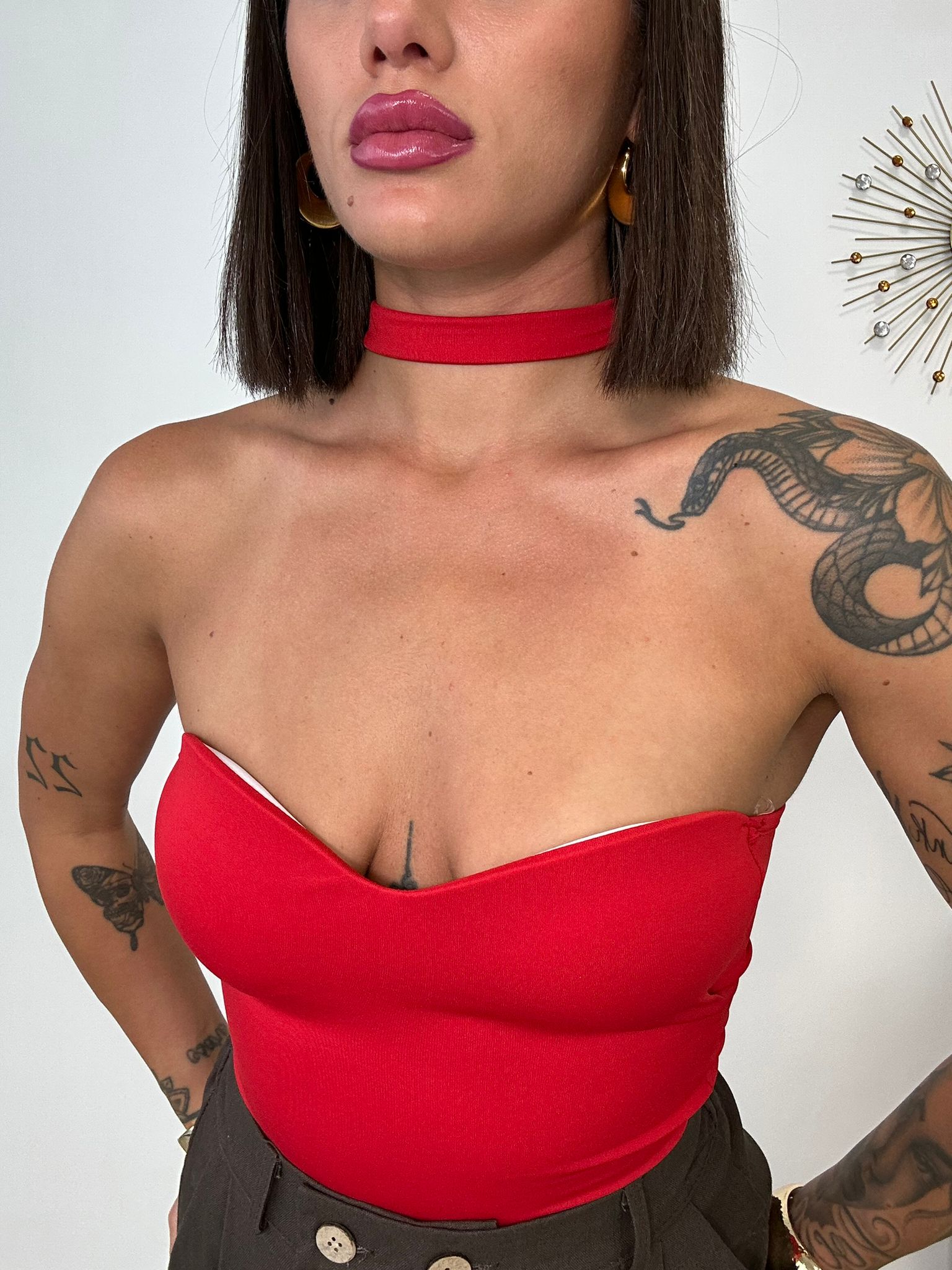 Body Katia - Rosso