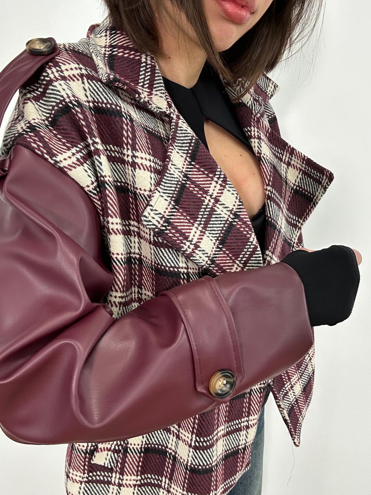 Giacca a Quadri 87517 - Bordeaux