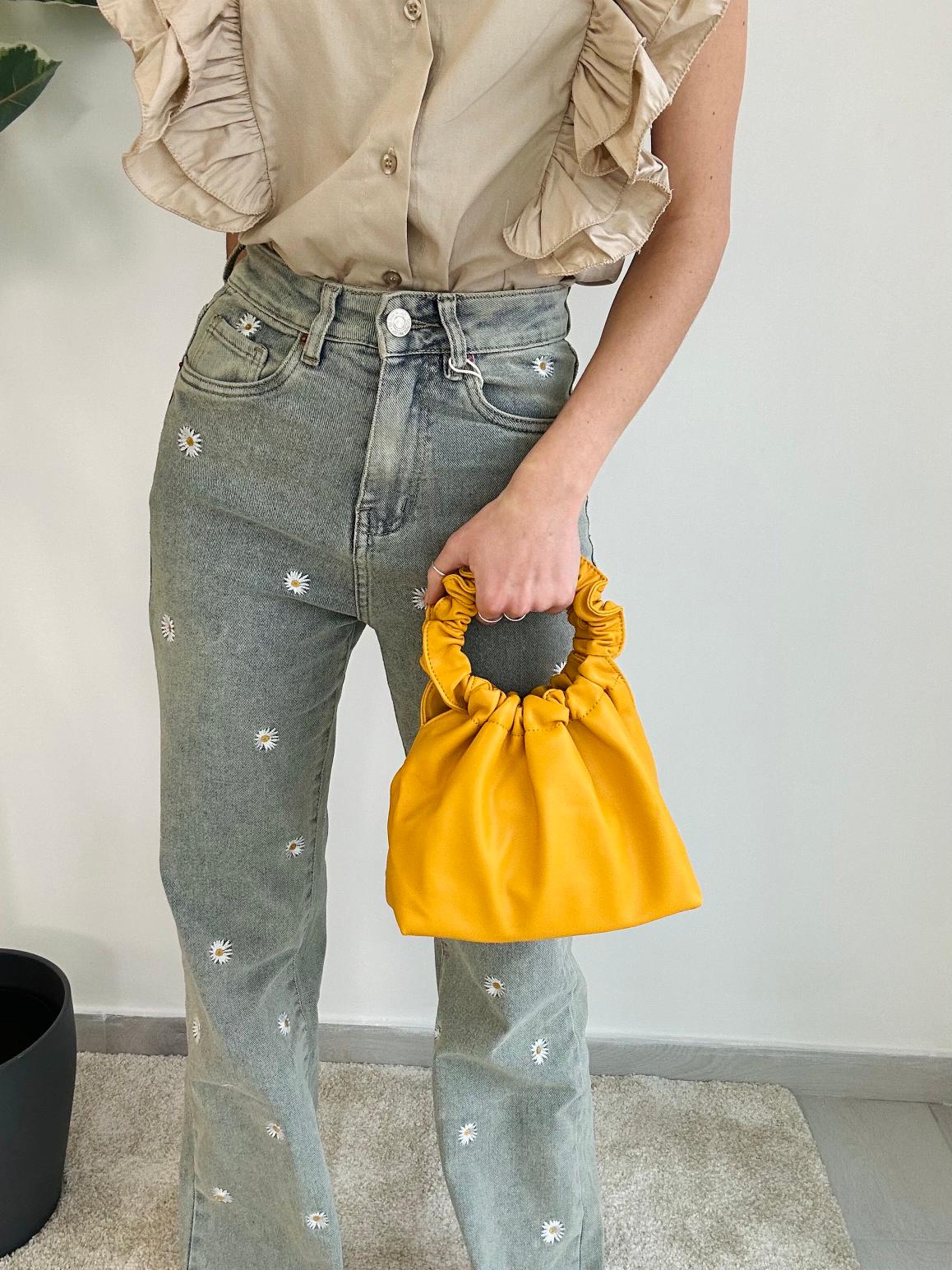 Mini Borsa Afrodite - Senape