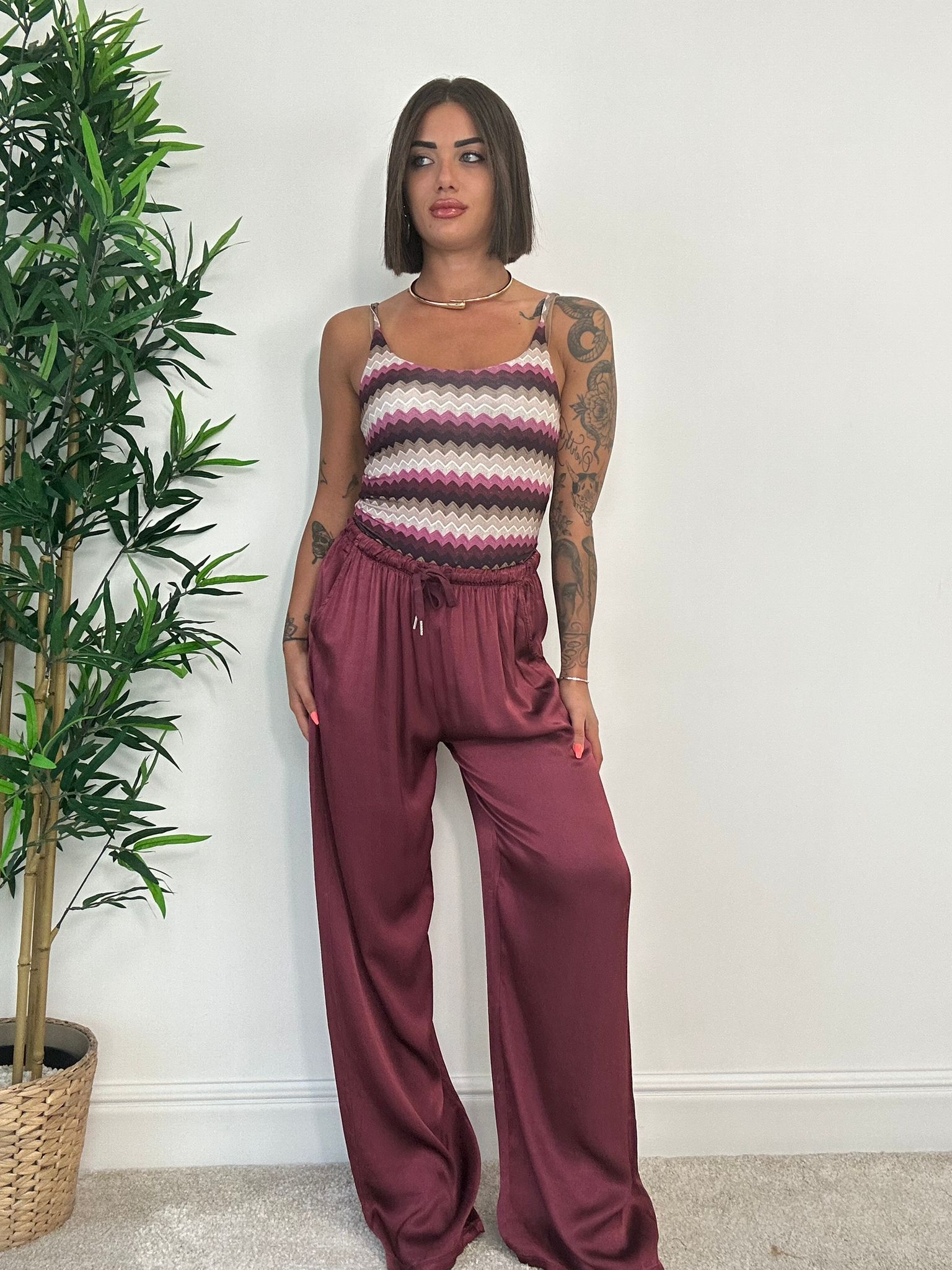 Pantalone Minori - Bordeaux
