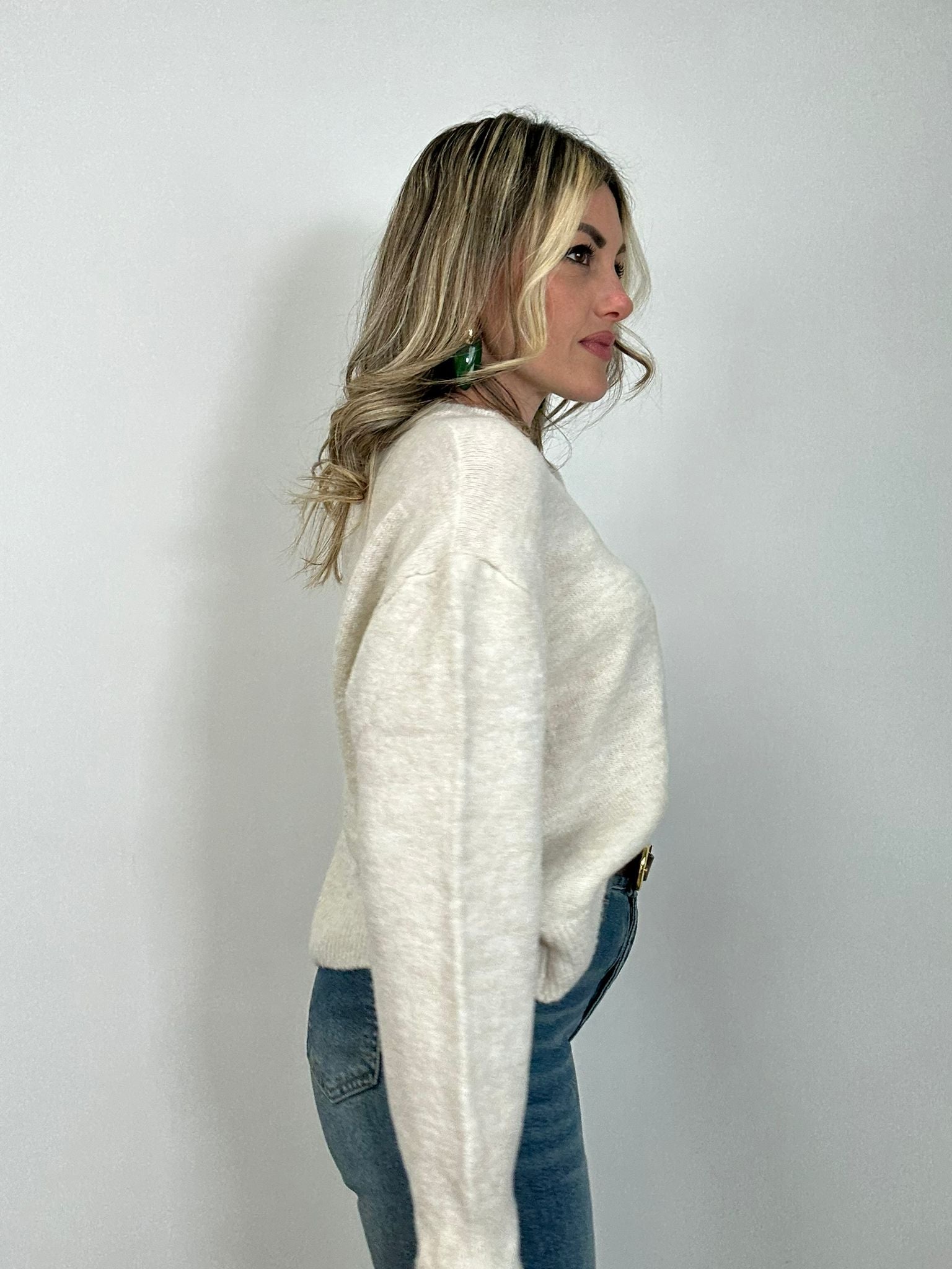 Pullover 0958 - Beige