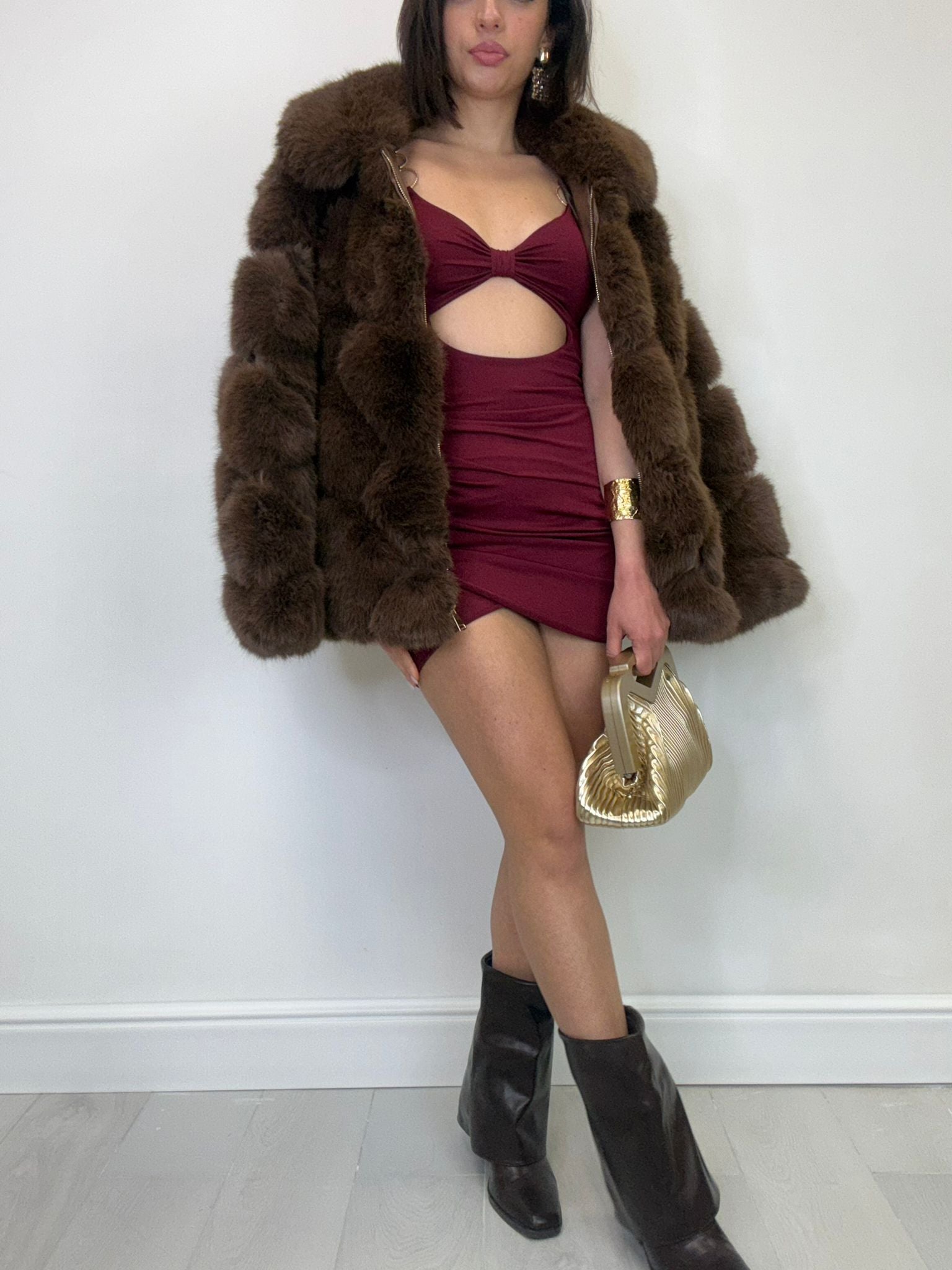 Robe Diana - Bordeaux