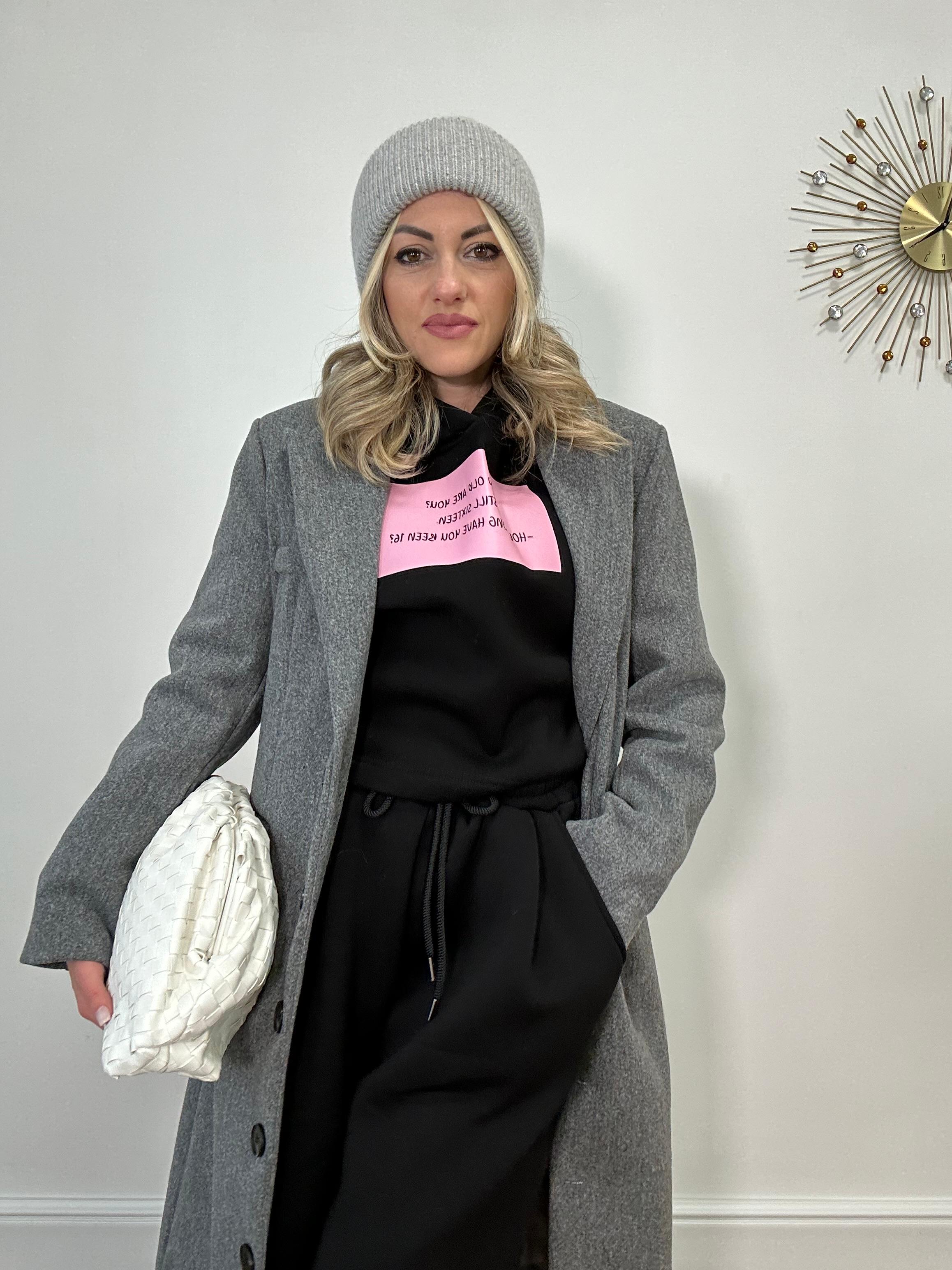 Felpa 2685F-01 - Nero