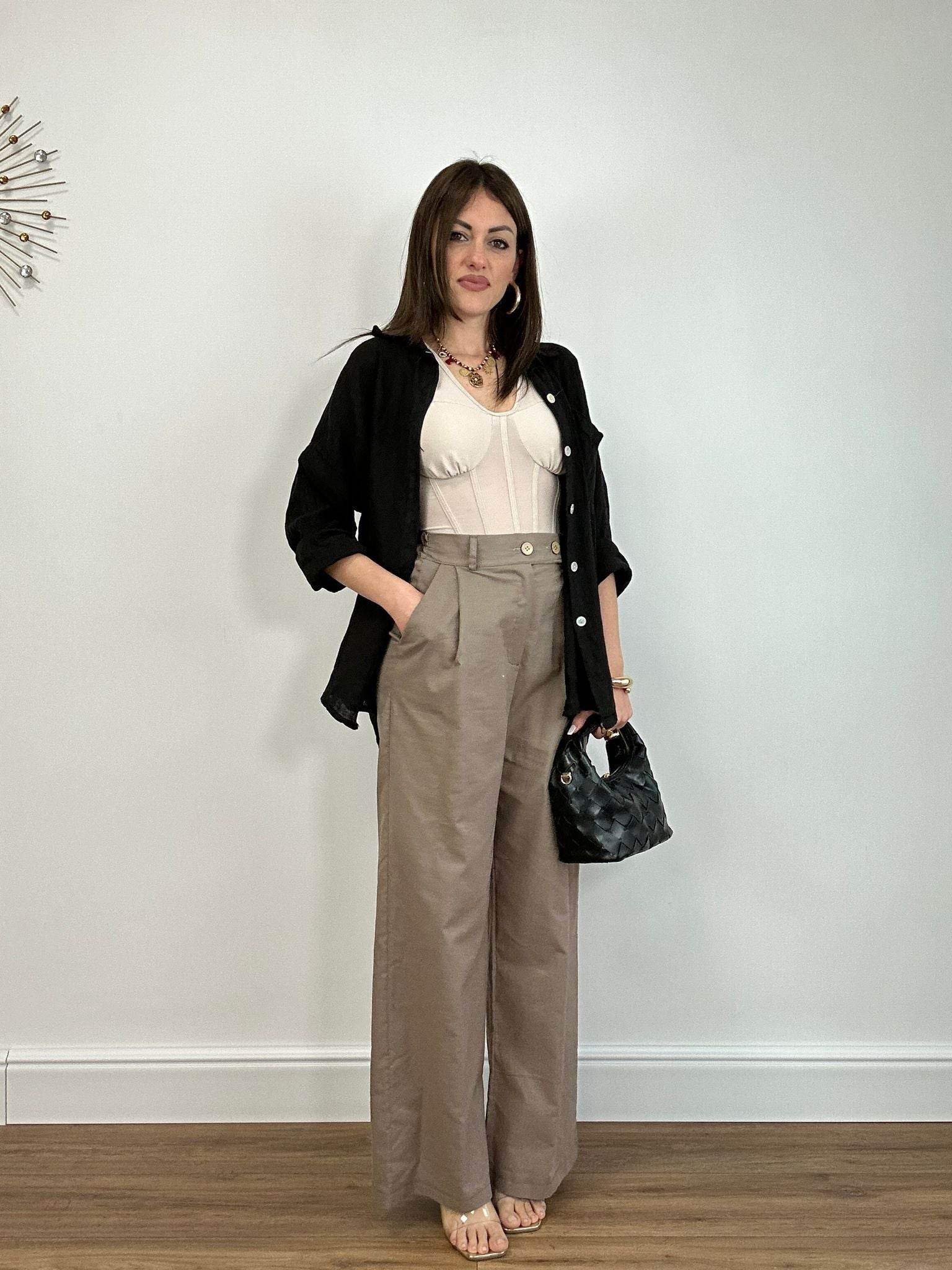 Pantalone 5845 - Fango