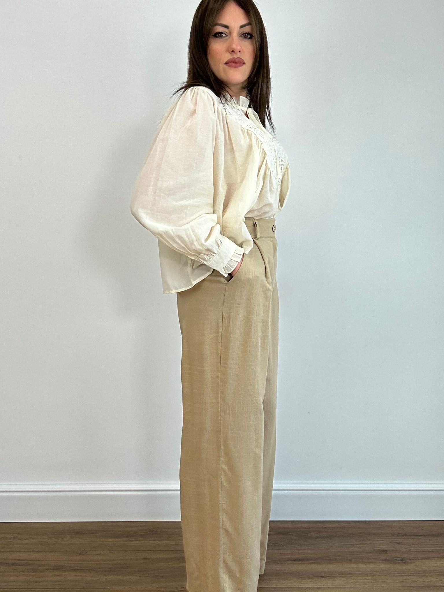 Pantalone 5845 - Beige