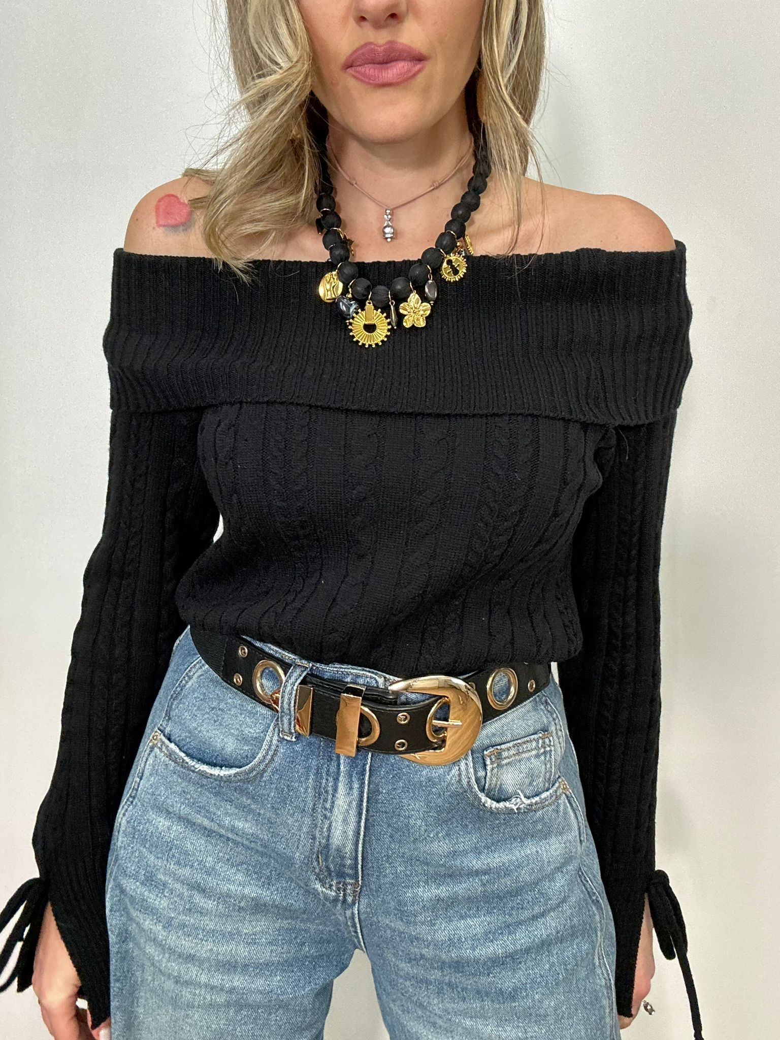 Maglioncino 25900 - Nero