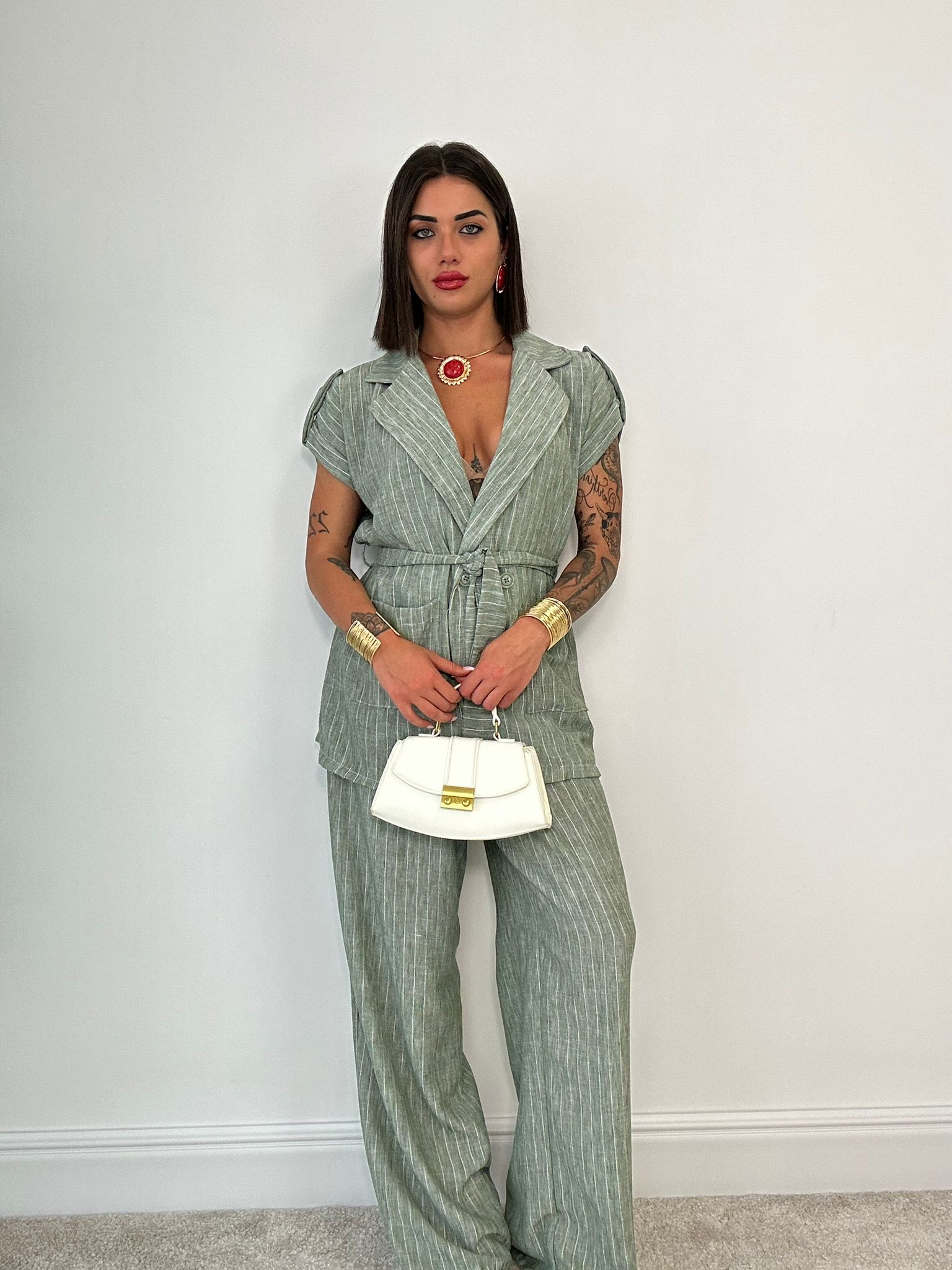 Coordinato Santorini (Giacca + Pantalone) Verde