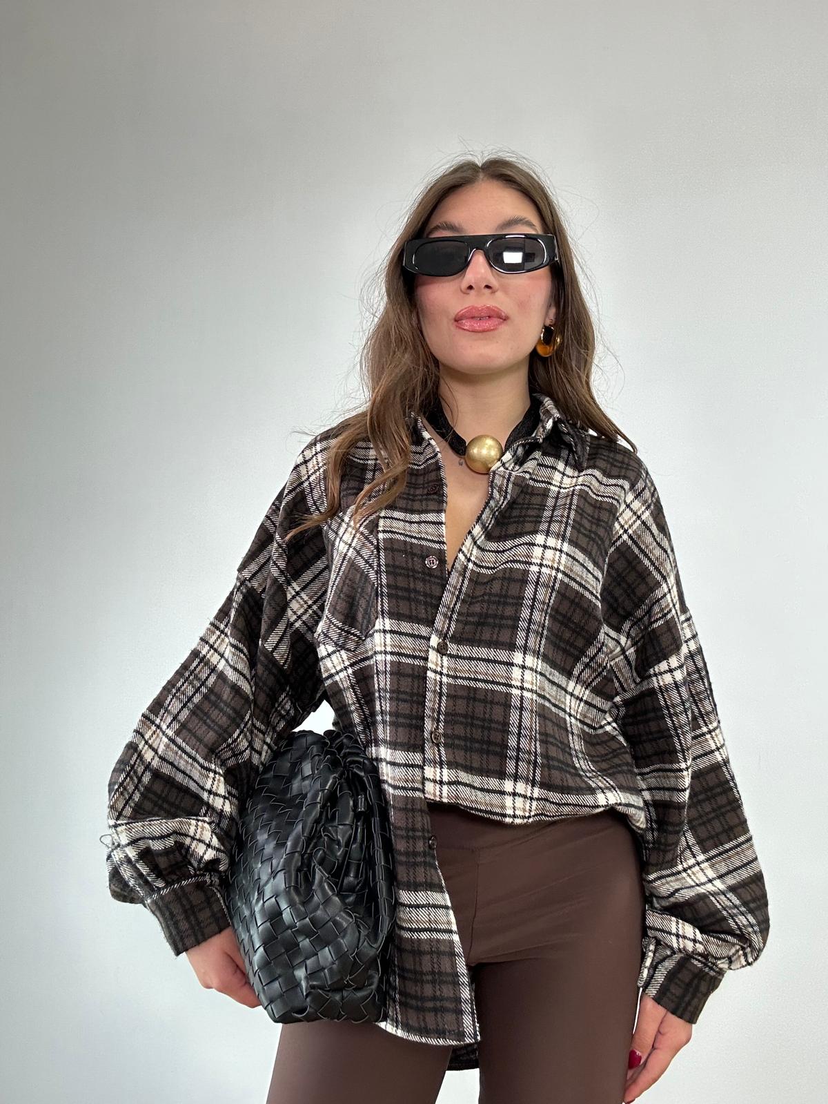 Camicia 24616 - Marrone