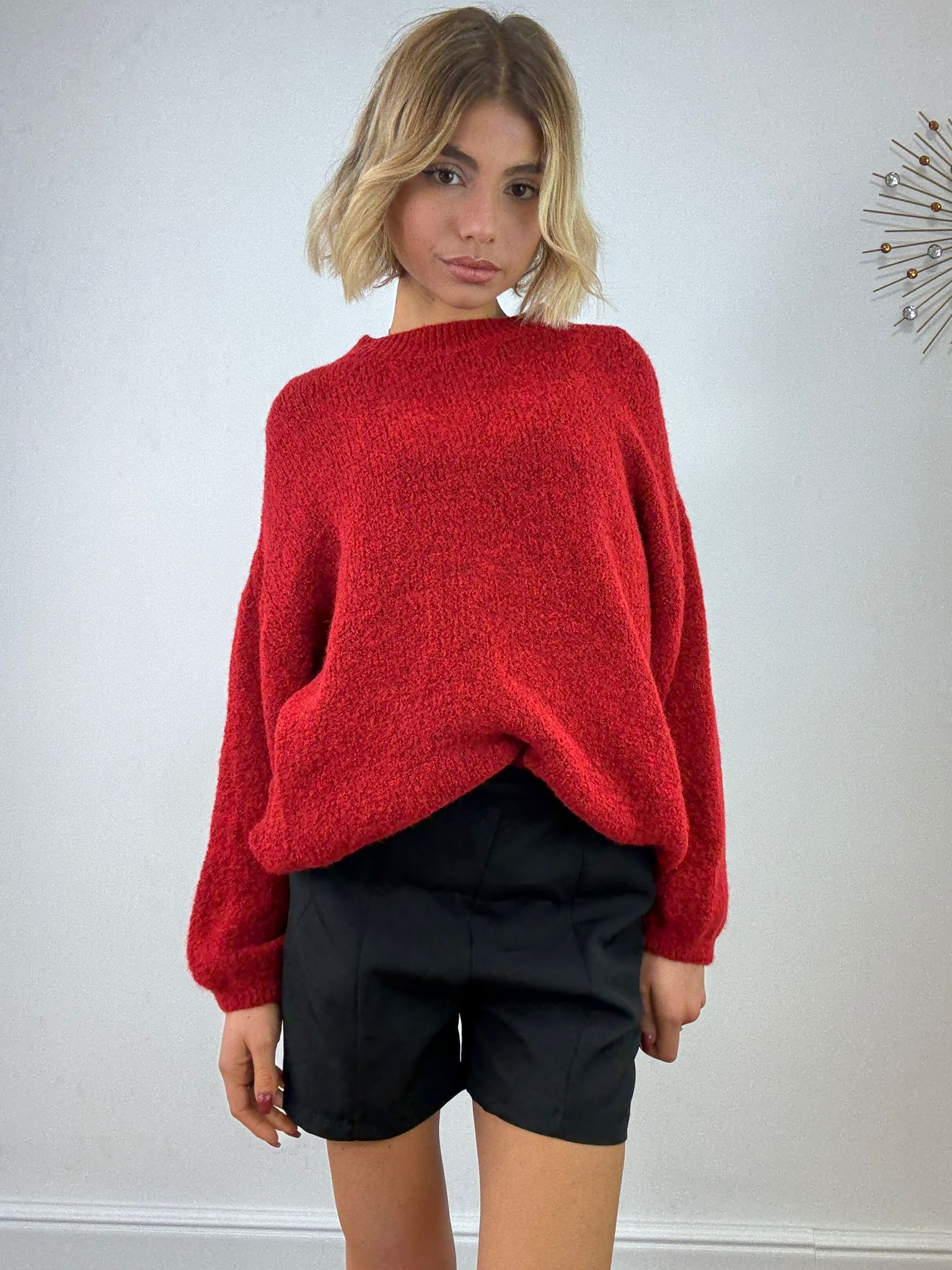 Maglione 2412 - Rosso