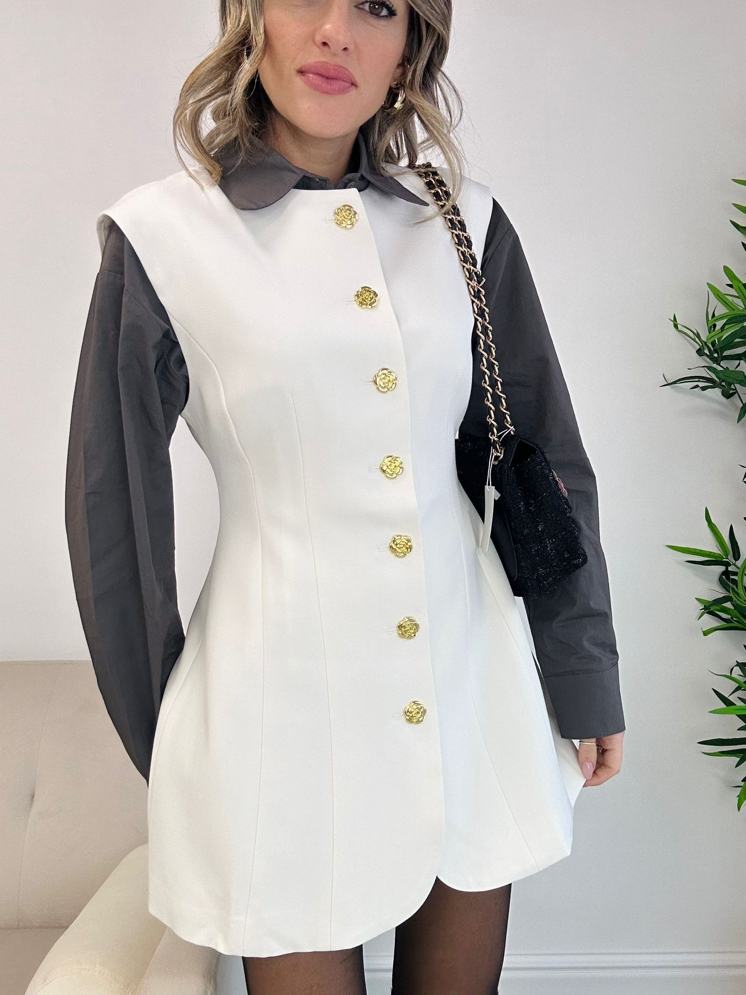 Robe Jasmin - Crème