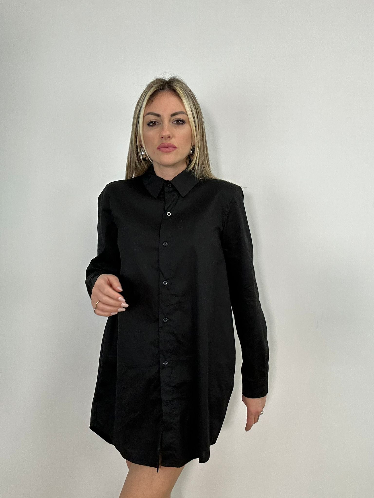 Maxi Camicia - Nera