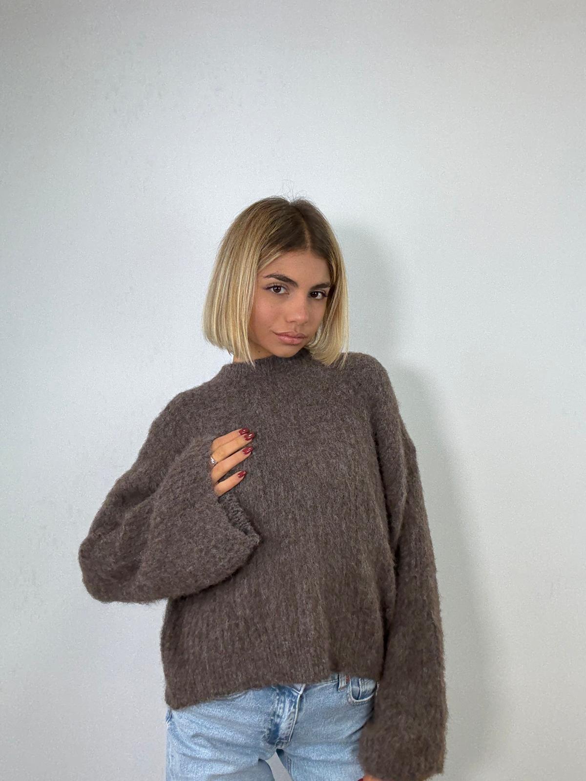 Maglione A3211 - Fango