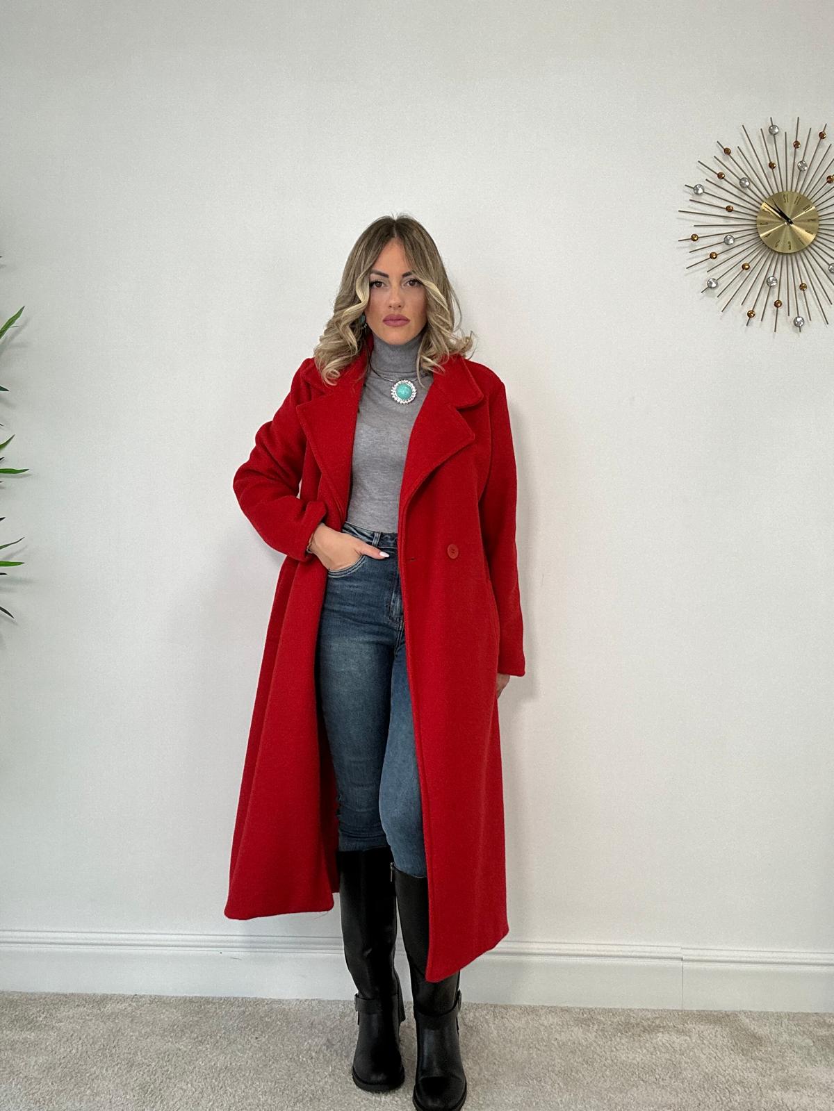 Cappotto rosso 9594