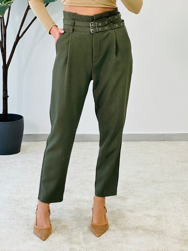 Pantalone Lisa - Verde