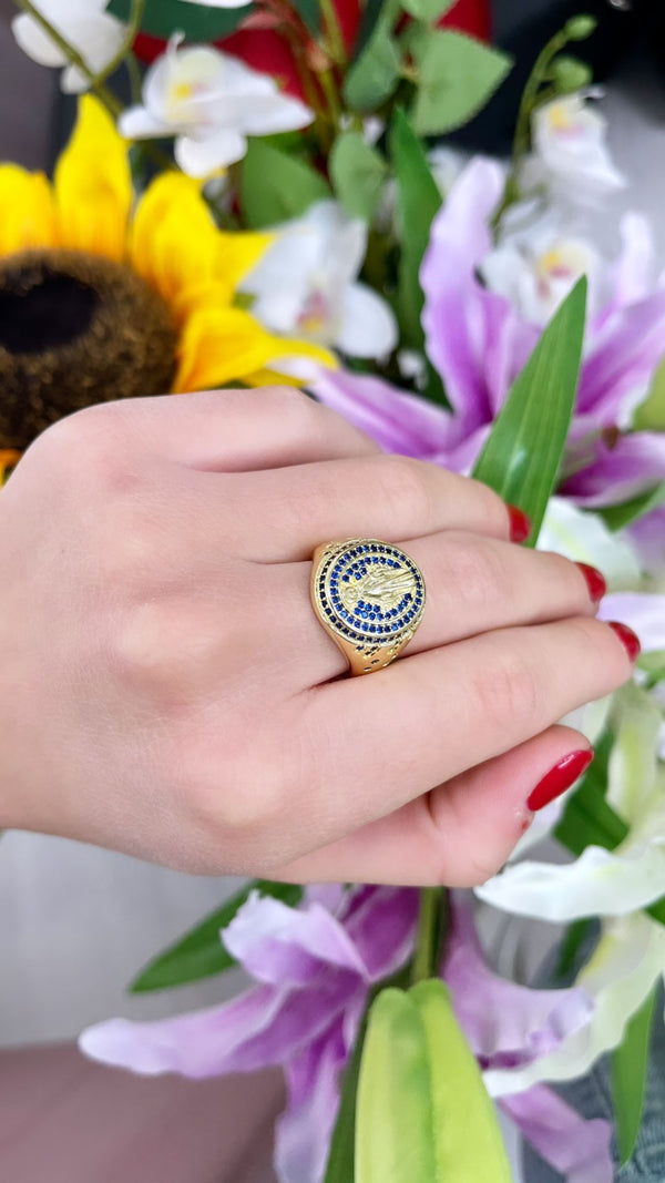 Anello effetto oro -FR193